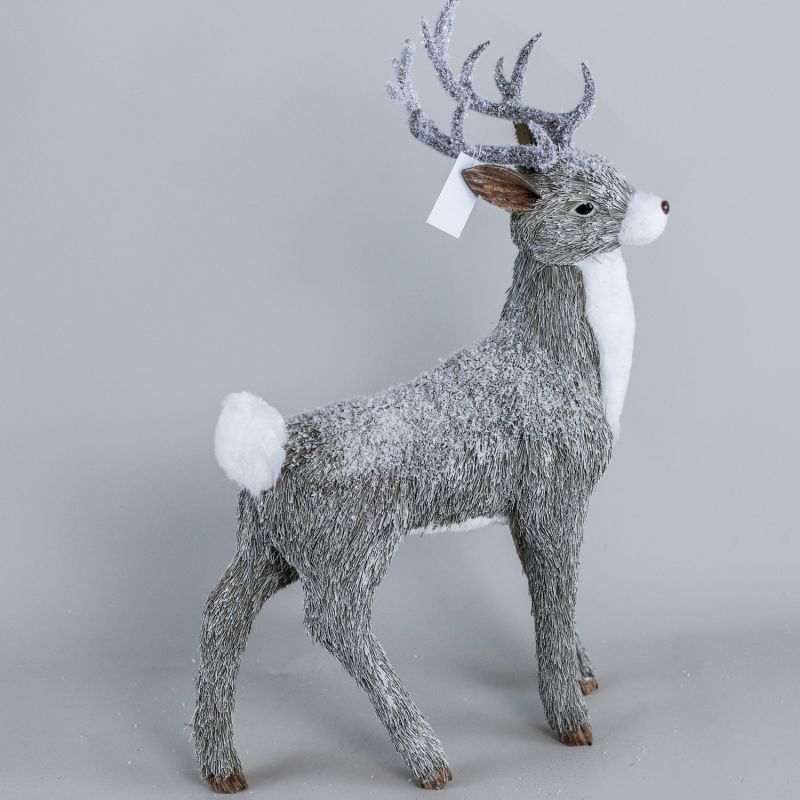 Christmas decorations shop window props grass deer