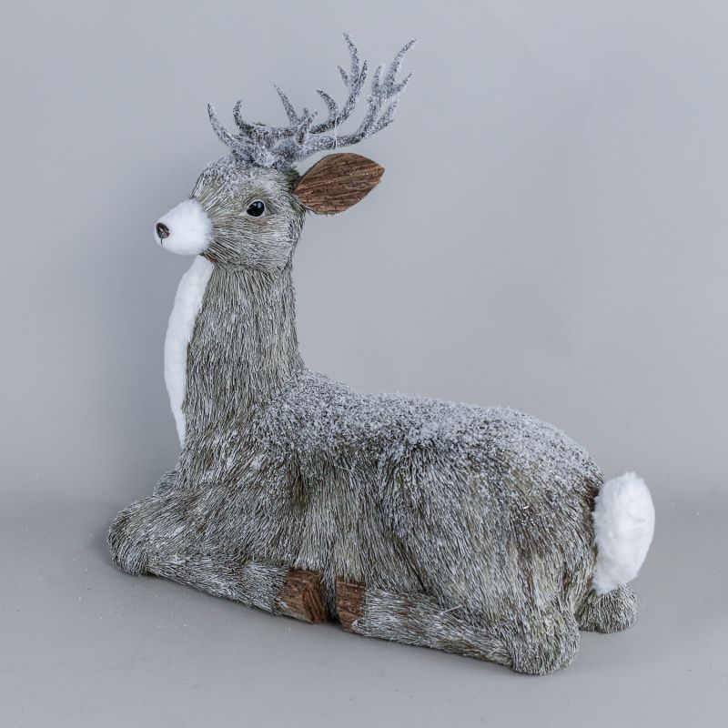 Christmas decorations shop window props grass deer