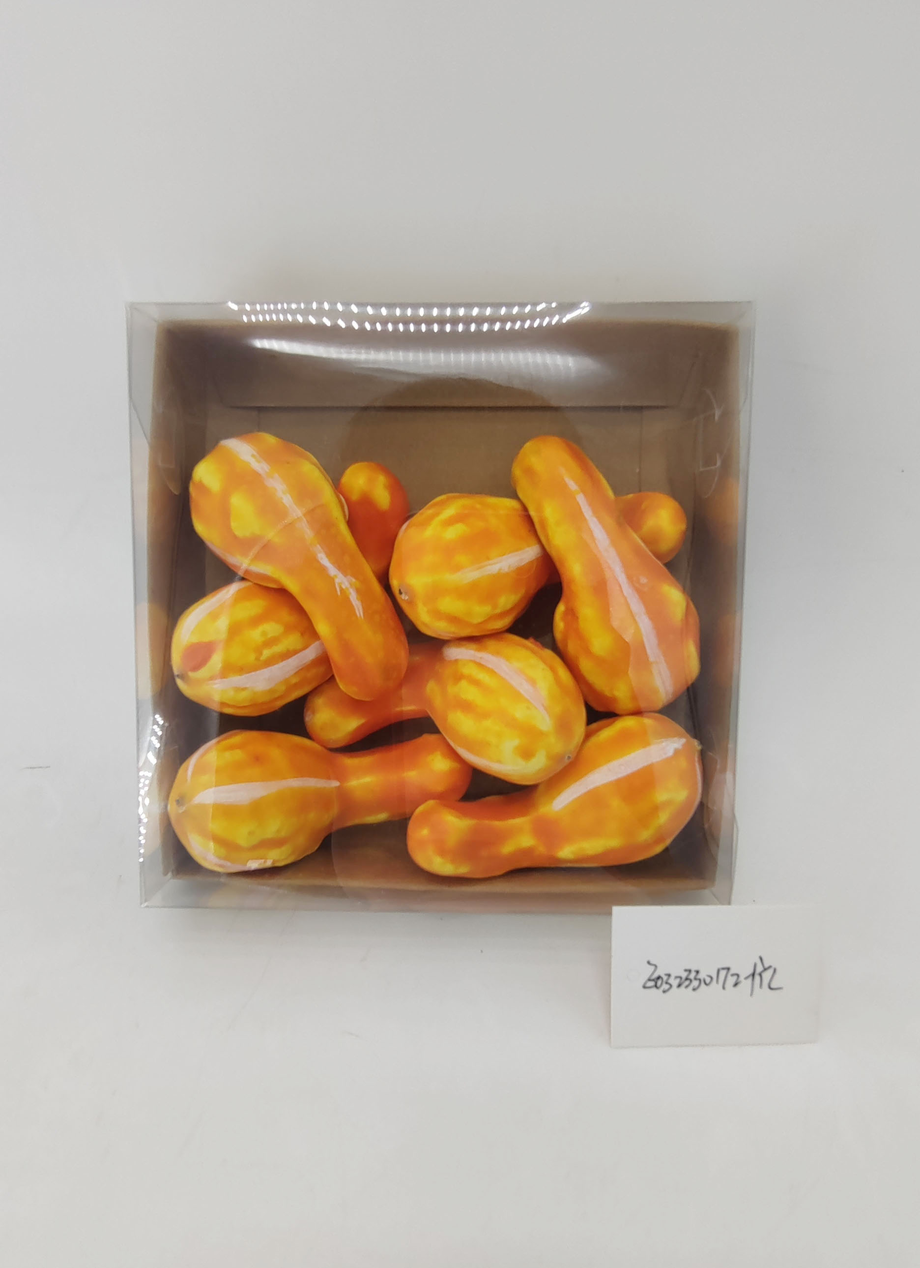 Fall Harvest Boxed Pumpkins Decoration