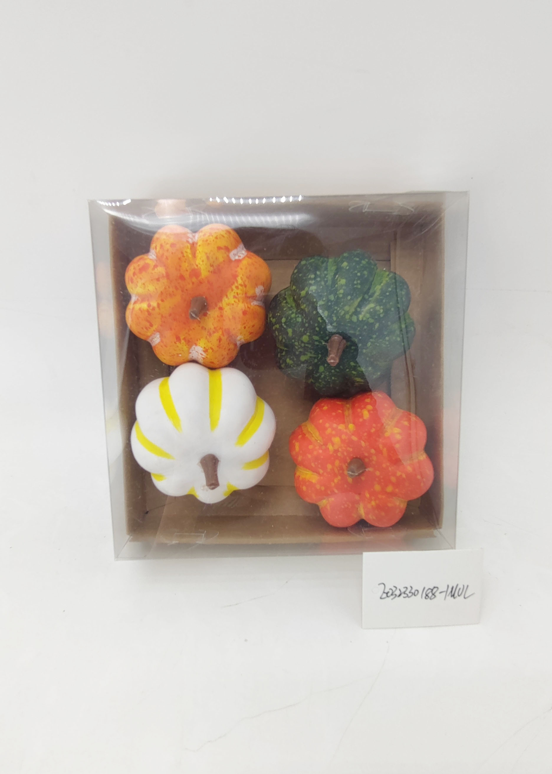Autumn Multi-color Pumpkin Handmade Decoration