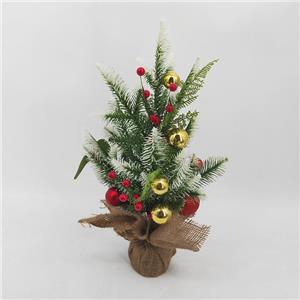 Tabletop Mini Christmas Decorate Tree with Balls
