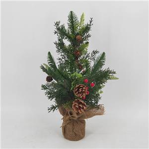 Tabletop Decoration Christmas Tree with Pinecone