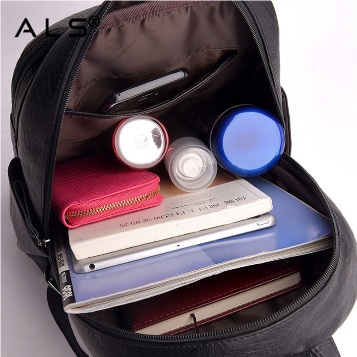 Mochila De Cuero Personalizada Para Mujer