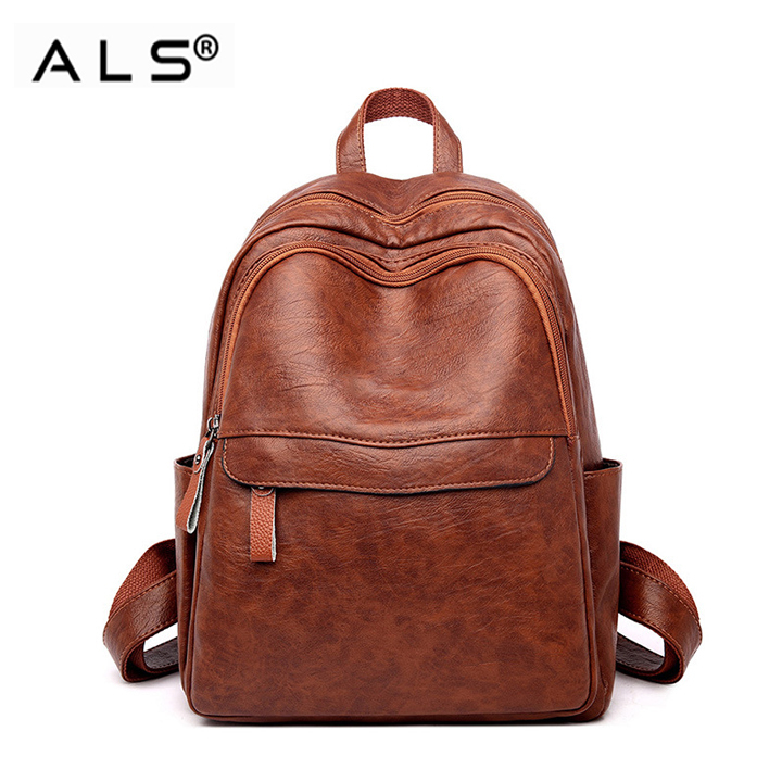 Personalized Leather Backpack For Women