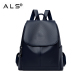 Mochila casual de cuero para hombre