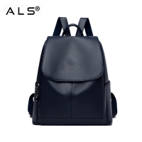 Casual Mens Leather Backpack