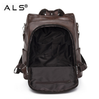 Waterproof Leather Rucksack