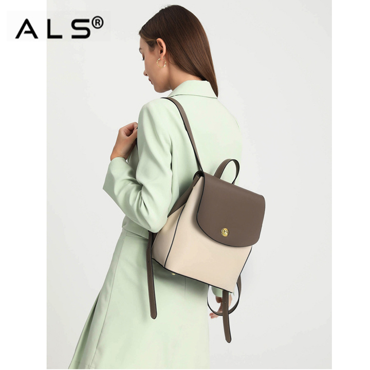 PU Leather Designer Bookbag