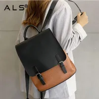 軽量ヴィンテージレザーバックパック