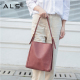 Leather Shopper Beach Bag