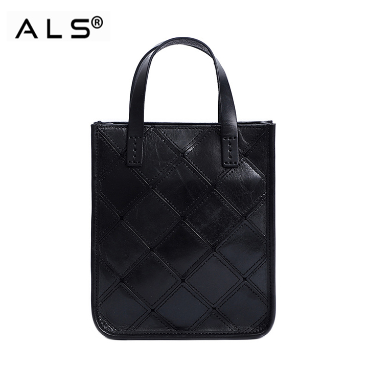 Bolso de hombro de cuero impermeable