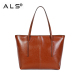 Large Leather Shoulder Tote Bag