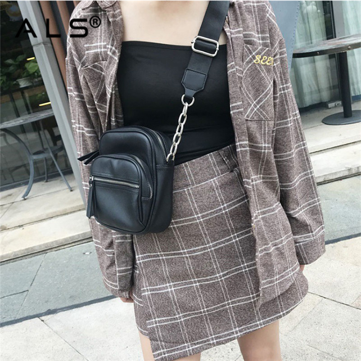 Túi đeo chéo thời trang nhỏ bằng da