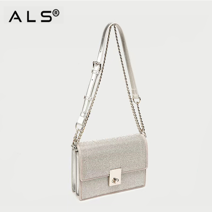 Logo tùy chỉnh Túi xách và ví da thật