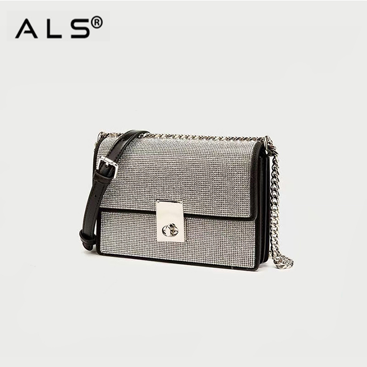 Logo tùy chỉnh Túi xách và ví da thật