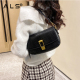 Women leather crossbody handbag