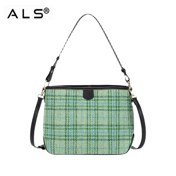 Women leather crossbody tote bag