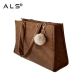 Grand sac fourre-tout en cuir pour femme