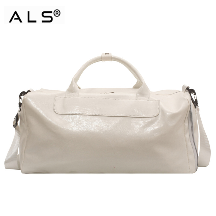 Bolsa de viaje de cuero al aire libre