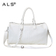 Sac de sport en cuir et nylon