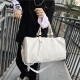 Sac de sport en cuir et nylon