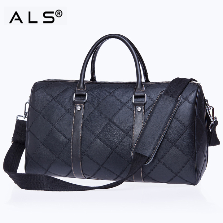 Bolso de lona de cuero para hombre para el trabajo