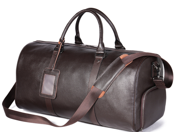 Leather Waterproof Travel Bags For Men