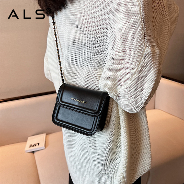 Designer Leather Pouch Bag