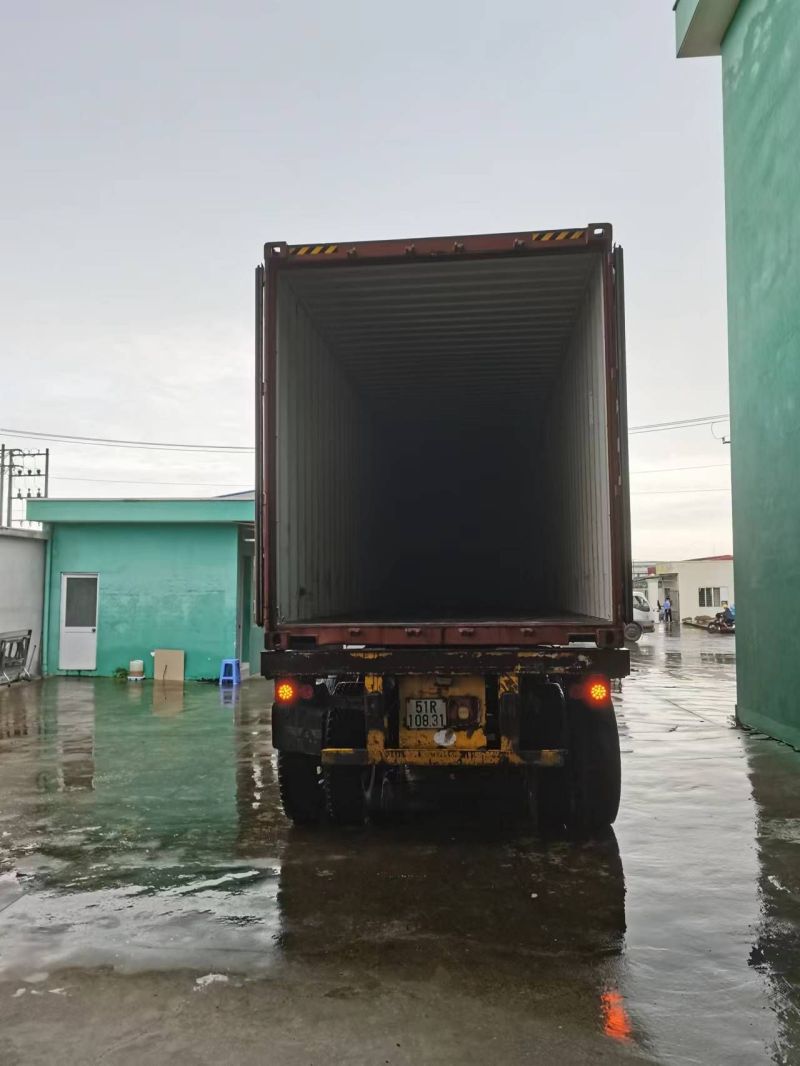 Listo para enviar nuestros productos a nuestro cliente