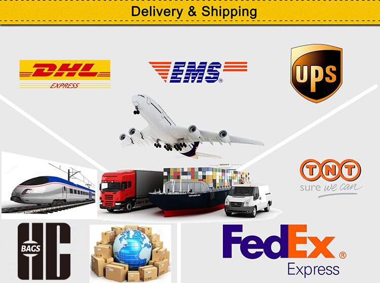 Express, Air, Sea Shipping Methods are Available