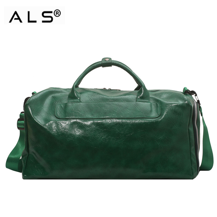 leather duffle bag