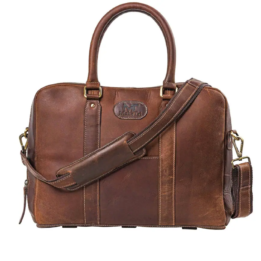 leather laptop bag