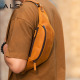 Sac banane en cuir pour hommes