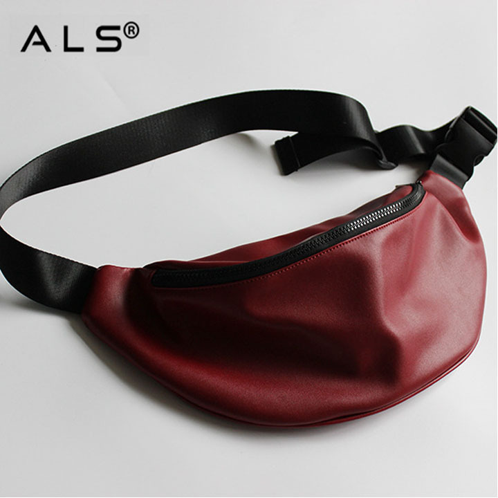Leather Hip Bag For Sport