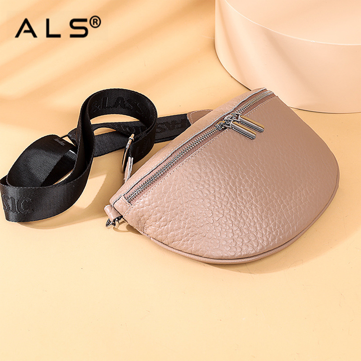 Leather Outdoor Sports Belt Bag