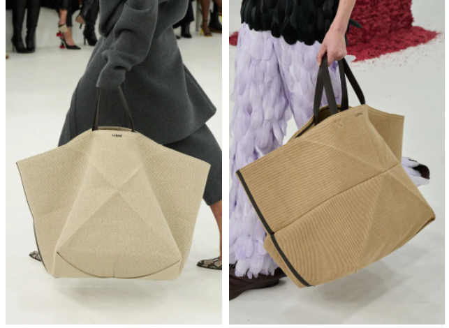 Los grandes bolsos de cuero están de vuelta