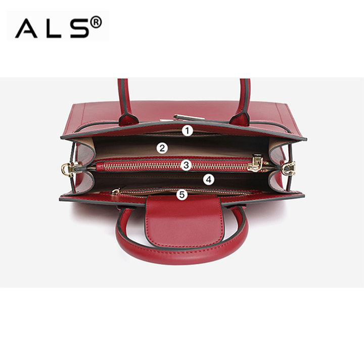 Bolsos de hombro de cuero para el trabajo de mujer