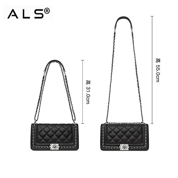 Bolso cruzado de lujo tejido