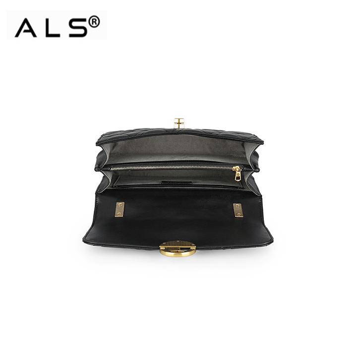 Woven leather cross body bag