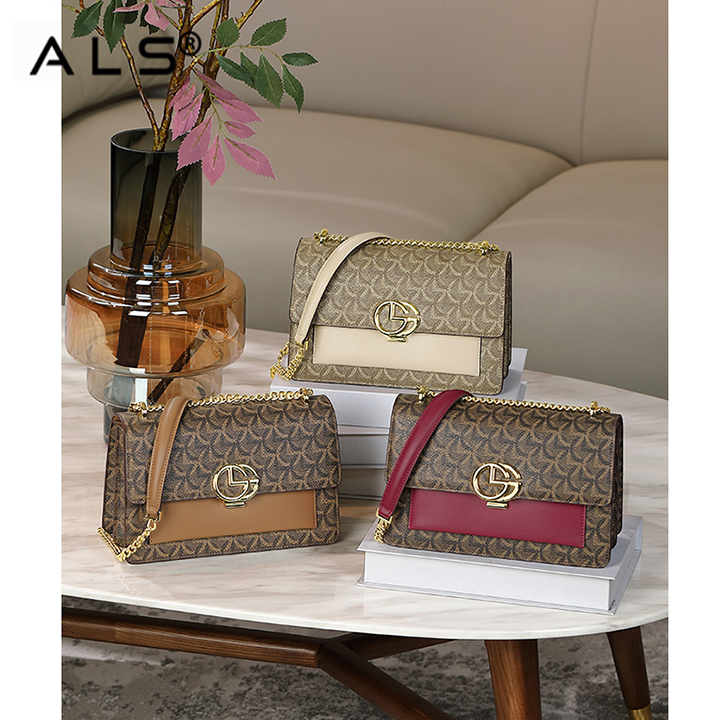 bolso bandolera de cuero para dama