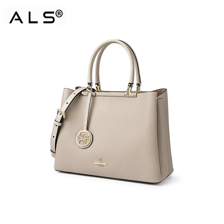 Bolso de hombro de cuero multifuncional