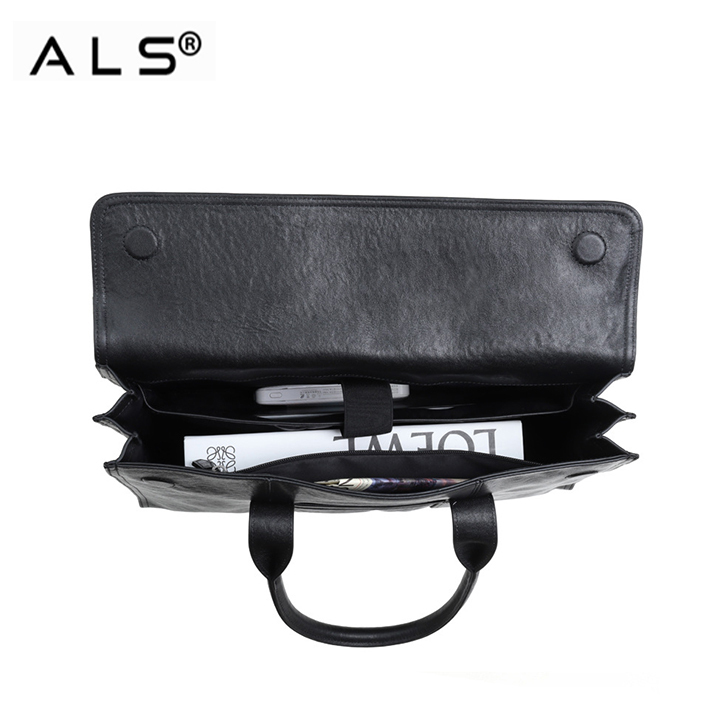 Casual Style Mens Leather Satchel