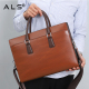 Leather Travel Laptop Briefcase For Women