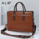 Leather Travel Laptop Briefcase For Women