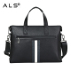 Leather Multifunction Travel Messenger Bag For Men