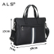 Leather Multifunction Travel Messenger Bag For Men