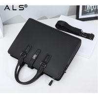 Tas Kantor Kulit Vintage Asli Untuk Pria