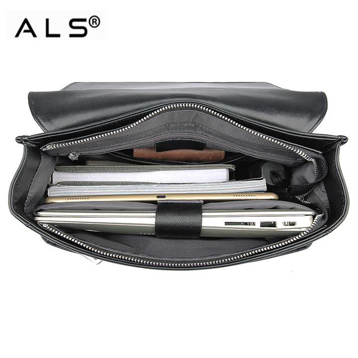 Mochila de cuero para hombre