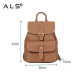 Leather Design Leisure Travel Knapsack