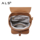 Leather Design Leisure Travel Knapsack